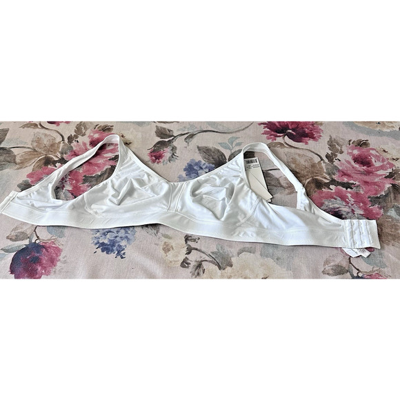 NWT Dominique 6000 Women's Comfort Fit Seamless Minimizer Bra in White Size 36D - Picture 9 of 10